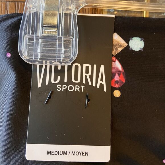 NWT Victoria’s Secret 7/8 Legging & Racerback Sport Bra M Gemstone Jewel - Picture 16 of 16